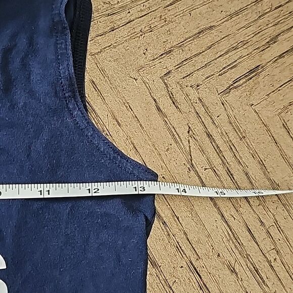 Adidas tank top size 6 Navy - Picture 3 of 6